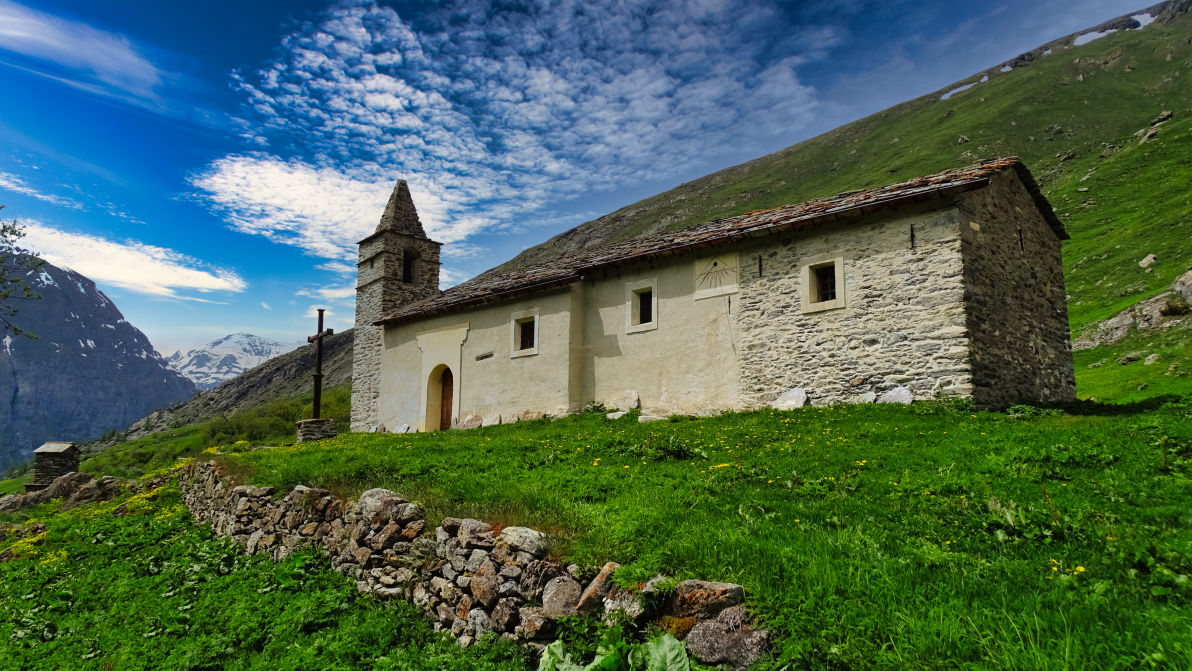 La chapelle saint-Pierre d'Avérole  randonnée en vanoise
