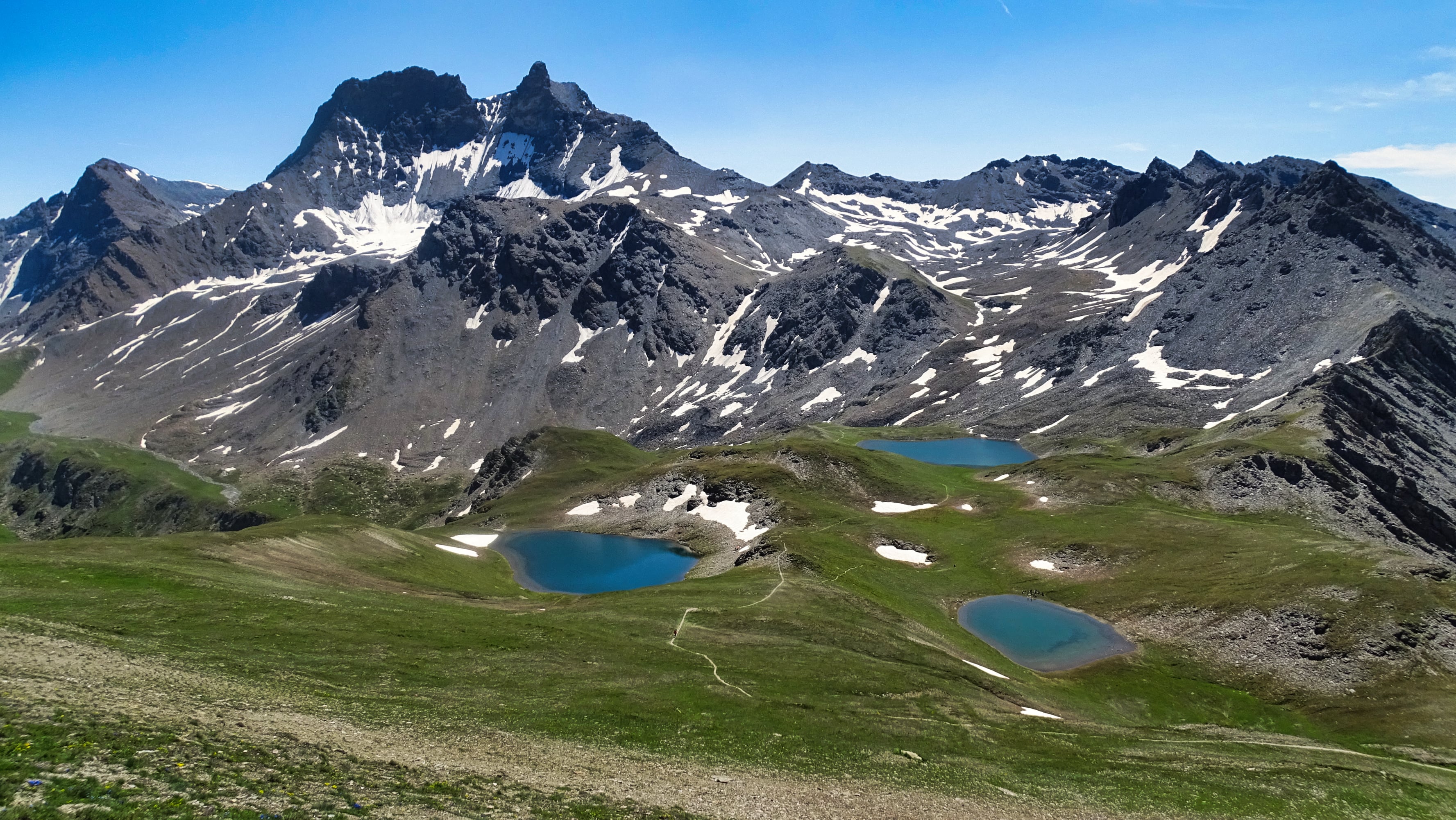 Les lacs de Lanserlia massif de la vanoise