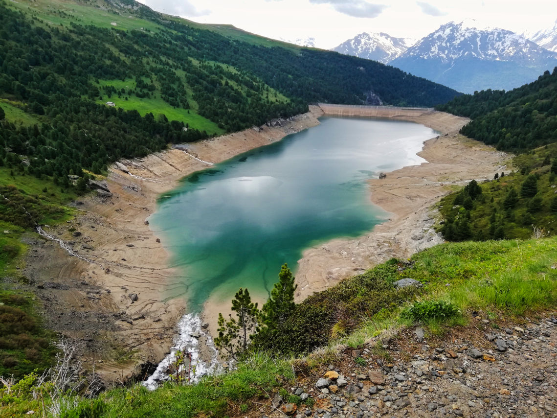 Plan Amont lac d'Aussois randonnée en Vanoise
