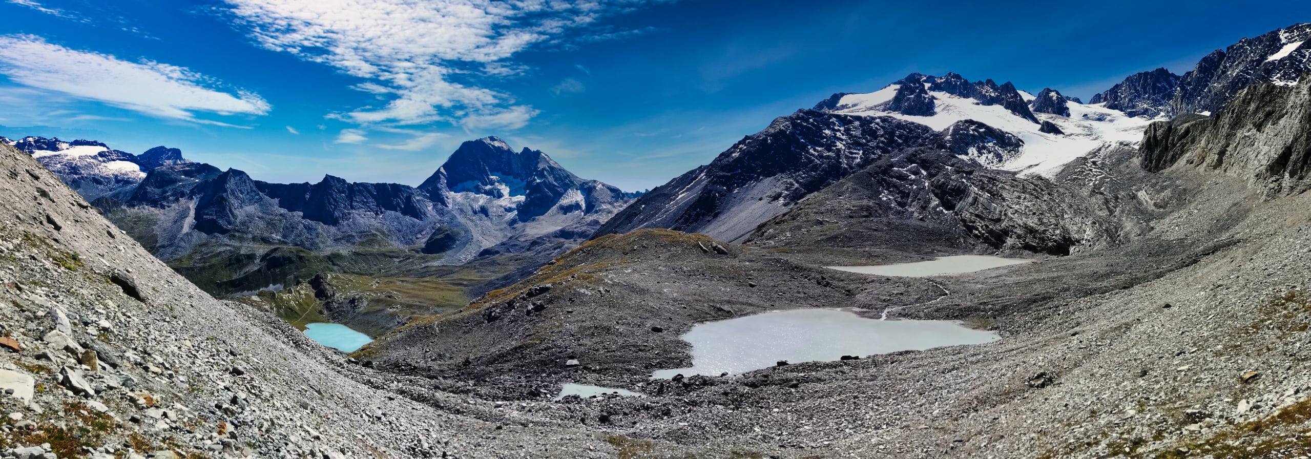 Lac Blanc et col du Soufre glacier de  Vanoise BAW